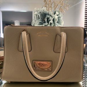 Tan/beige Valentino Milano bag.
